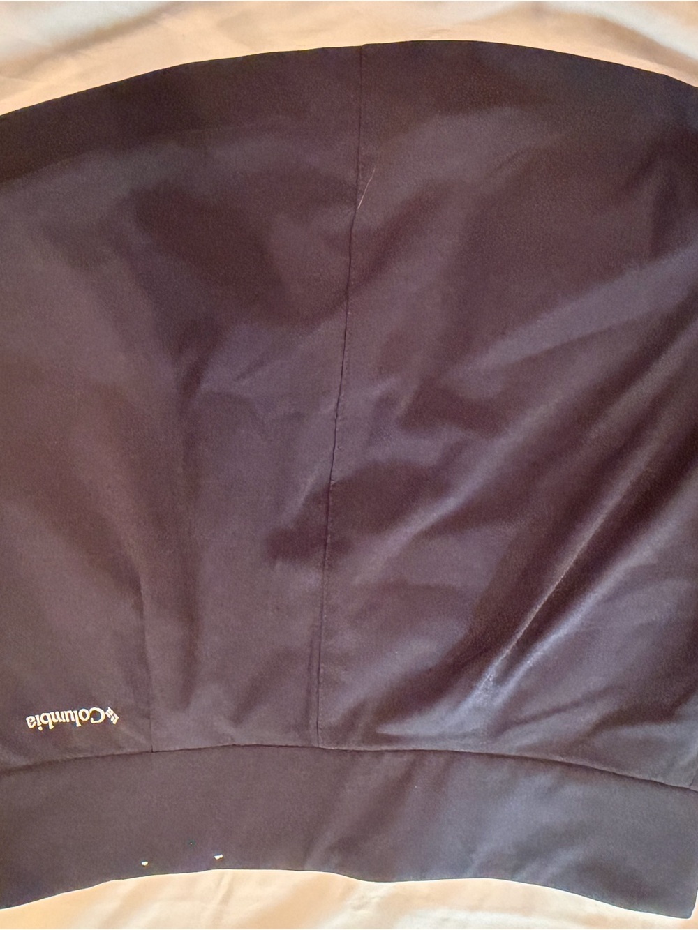 Columbia Women's Black Raincoat Skirt Panel with Logo